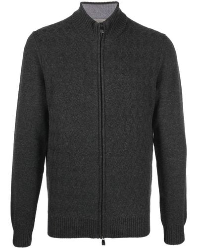 Corneliani Wool-cashmere Blend Sweater - Grey