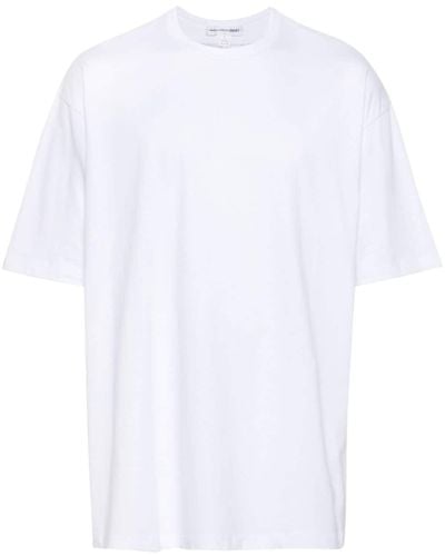 Comme des Garçons T-Shirt mit Logo-Print - Weiß