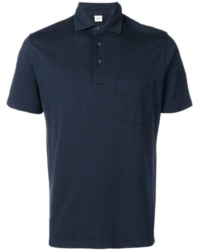 Aspesi Basic Poloshirt - Blauw