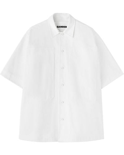 Jil Sander Camisa de manga corta - Blanco