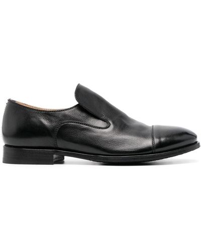 Black Alberto Fasciani Slip-on shoes for Men | Lyst