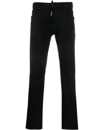 DSquared² Low-rise Skinny-cut Pants - Black