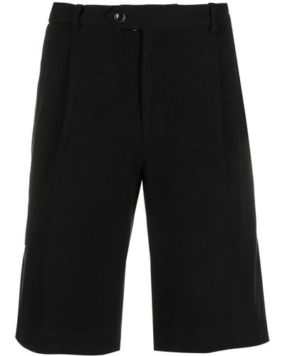 Circolo 1901 Pleated Chino Shorts - Black