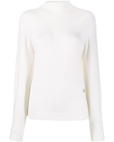 Emilio Pucci Pullover mit Stehkragen - Weiß