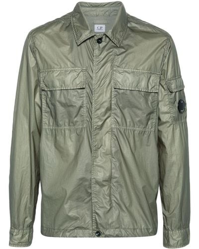 C.P. Company Camicia con applicazione - Verde