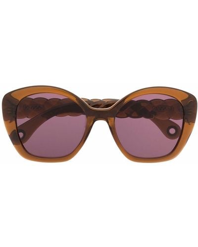 Lanvin Tinted Oversize-frame Sunglasses - Brown