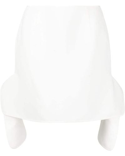 Maticevski Accelerate Asymmetric Skirt - White