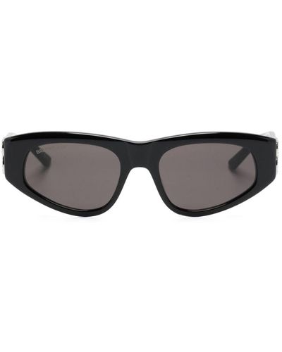 Balenciaga Klassische Cat-Eye-Sonnenbrille - Grau