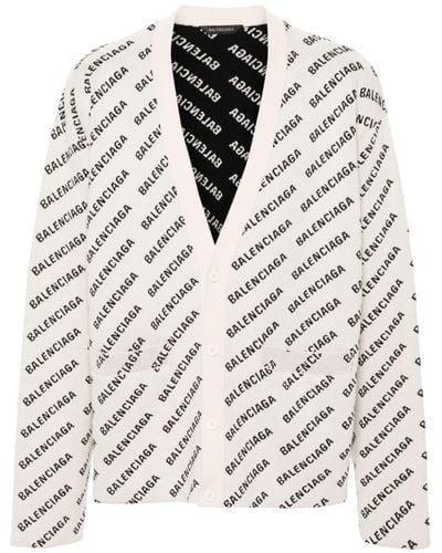 Balenciaga Vest Met Rits - Wit