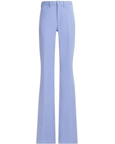 Marni Pantalon droit à plis marqués - Bleu