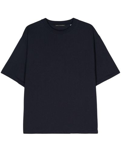 Daniele Alessandrini Logo-print Cotton T-shirt - Blue