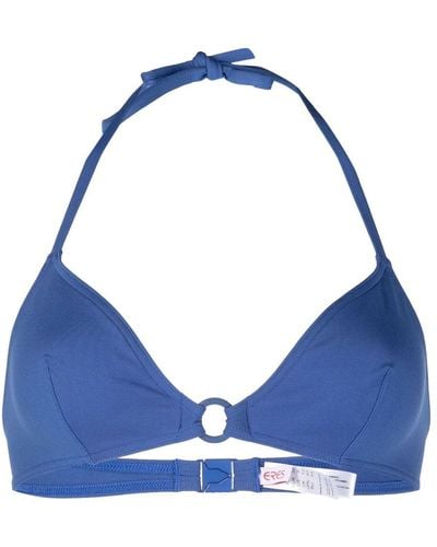 Eres Elena Ring-detail Bikini Top - Blue
