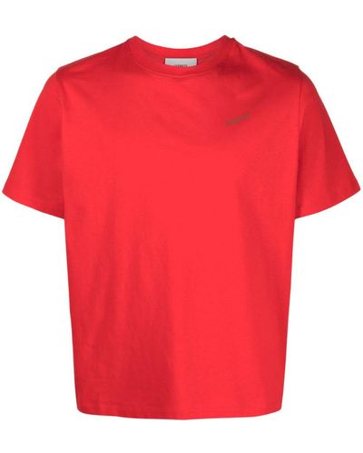 Coperni T-Shirt mit Logo-Print - Rot
