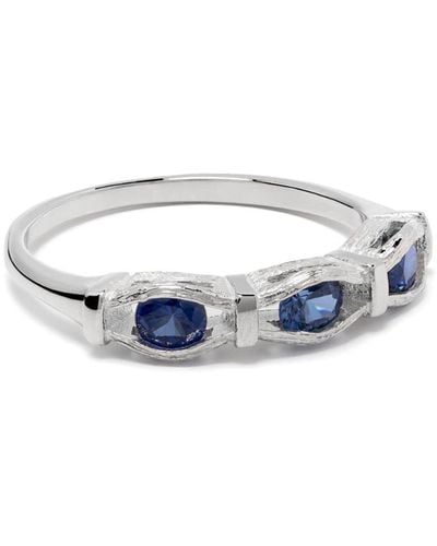 Bleue Burnham Sacred Oak Blue Sapphire Ring