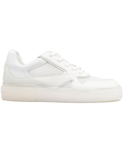 Stuart Weitzman Brooklyn Leren Sneakers - Wit