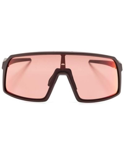 Oakley Sutro Sonnenbrille mit Shield-Gestell - Pink