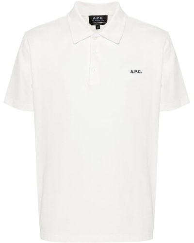 A.P.C. Carter Poloshirt - Weiß