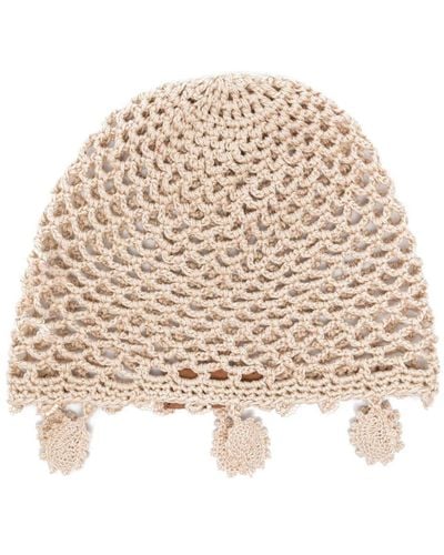 Alanui A Love Letter To India Hat - Natural