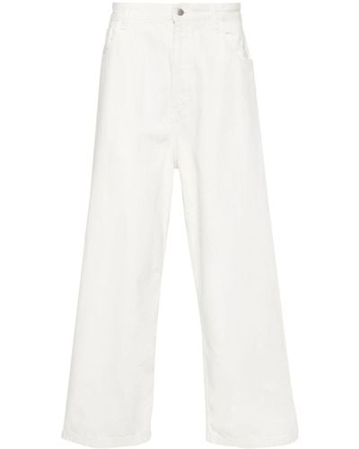 Studio Nicholson Pyad Wide-Leg-Jeans - Weiß