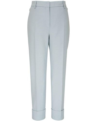 Akris Tailored Slim-fit Trousers - Blue