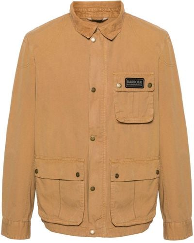 Barbour Tourer Barwell Shirt Jacket - Brown