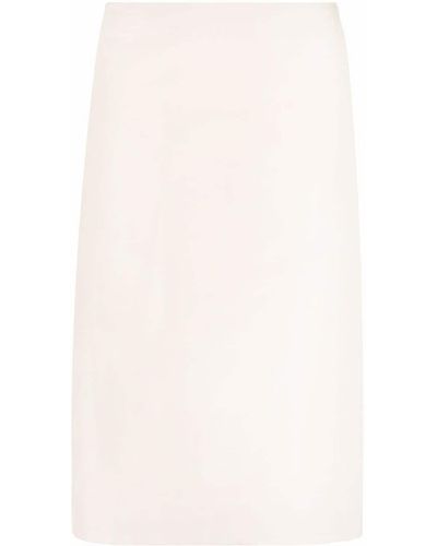 Lemaire High-waisted Midi Skirt - Multicolour