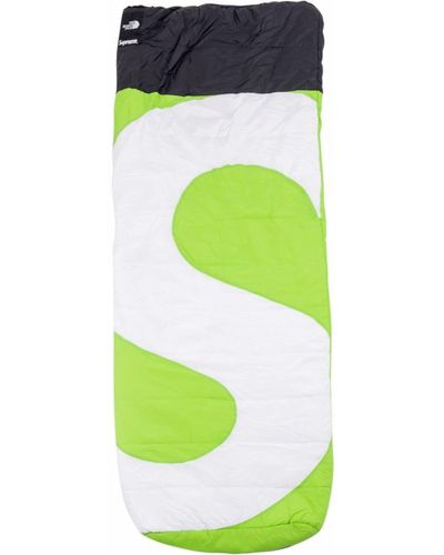 Supreme X The North Face 'S' sac de couchage à logo - Vert