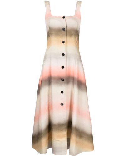 Paul Smith Faded-effect Sleeveless Dress - Pink