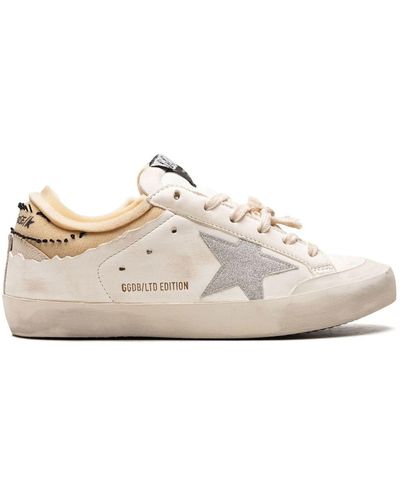 Golden Goose Super-star Penstar Classic "white/beige" Sneakers