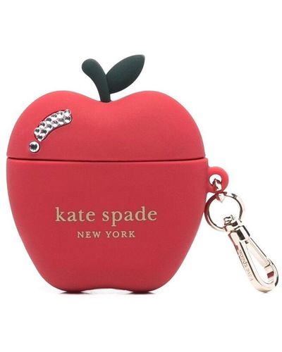Kate Spade Apple-design Airpod Case - Pink