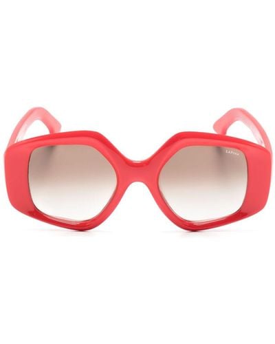 LAPIMA Stella Oversize-frame Sunglasses - Red