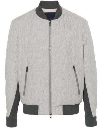 Sease Endurance Quilted Bomber Jacket - Gray