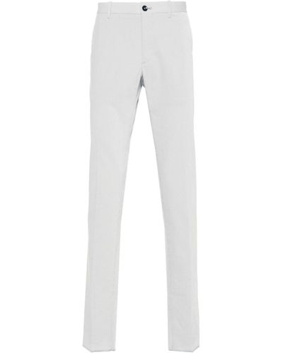 Incotex Striped Seersucker Tapered Pants - Gray