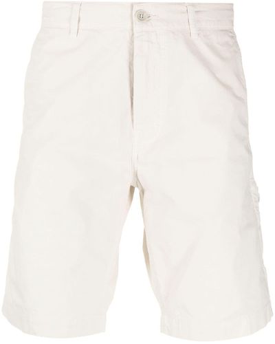 Aspesi Cotton Chino Shorts - White