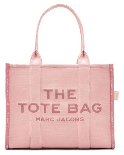 Marc Jacobs The Large Jacquard Handtasche - Pink