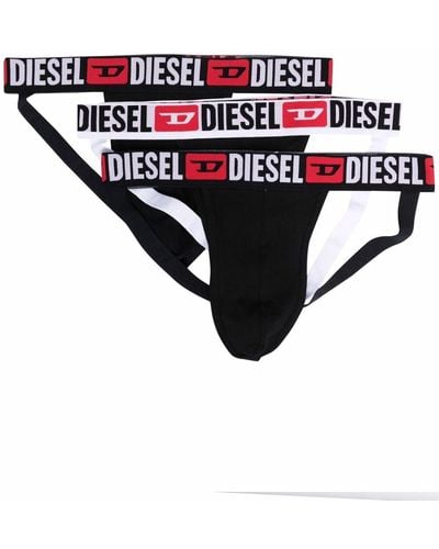 DIESEL Umbr-jocky Jockstraps (pack Of Three) - Blue