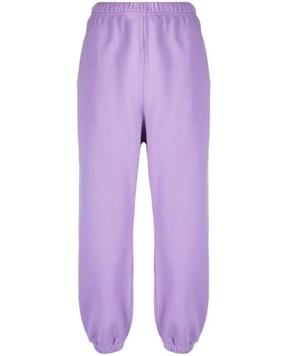 DSquared² One Life Logo-print Cotton Track Trousers - Purple