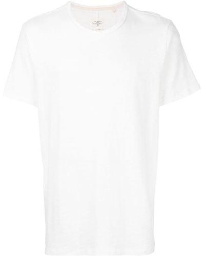 Rag & Bone T-Shirt mit Rundhalsausschnitt - Weiß
