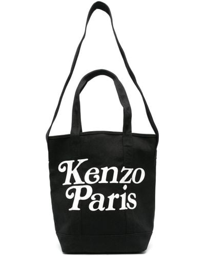 KENZO Grand sac à main Utility - Noir
