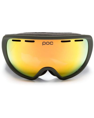 Poc Gafas Fovea Clarity con lentes espejadas - Amarillo