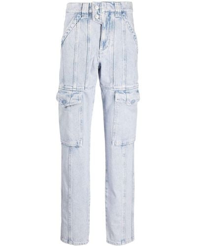 Isabel Marant Cargo Jeans - Blauw