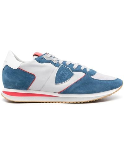 Philippe Model Trpx Panelled Sneakers - Blue