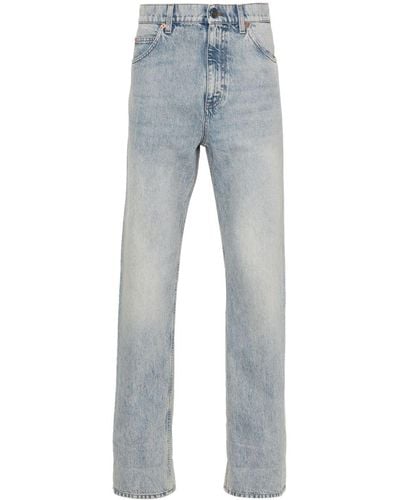 Gucci Mid-rise Straight-leg Jeans - Blue