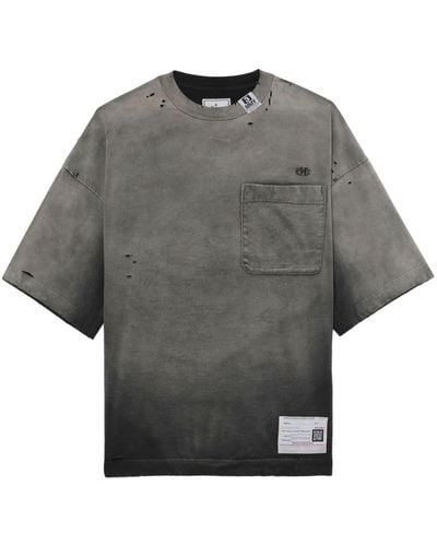 Maison Mihara Yasuhiro Sun-Faded T-Shirt - Grau