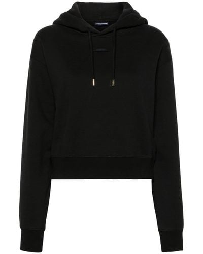 Jacquemus Le Hoodie Gros Grain Sweatshirt - Black