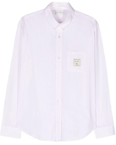 Drole de Monsieur Rayèe Striped Shirt - White