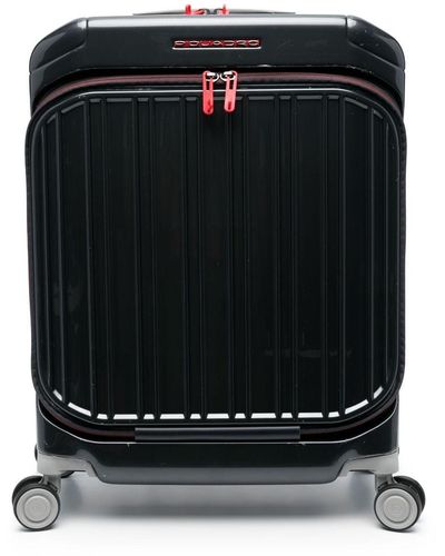 Piquadro Hardside Spinner Cabin Suitcase - Black