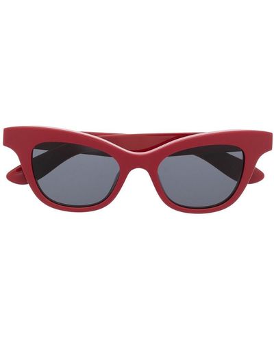 Alexander McQueen Cat-eye Sunglasses - Red
