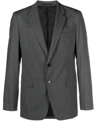 Theory Single-breasted Tailored Blazer - Black