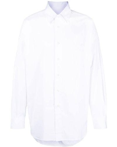 DIESEL S-doubly-plain-nw Katoenen Overhemd - Wit